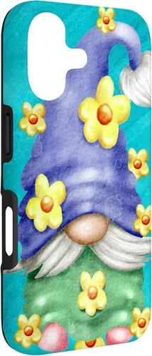 Miniatura 3 de Floral Spring Gnome for Garden Mom and Summer Cute Flower Case for iPhone 17