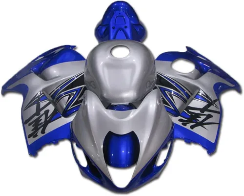 Miniatura 18 de Carenado completo azul mate para Suzuki 1997-2007 GSXR 1300 Hayabusa Gen1 inyección ABS plásticos posventa carrocería kit de carrocería 1998 1999