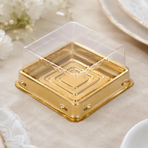 Miniatura 12 de Efavormart - Paquete de 25 cajas individuales de plástico transparente para cupcakes de 4 pulgadas con tapa de cúpula, contenedores desechables