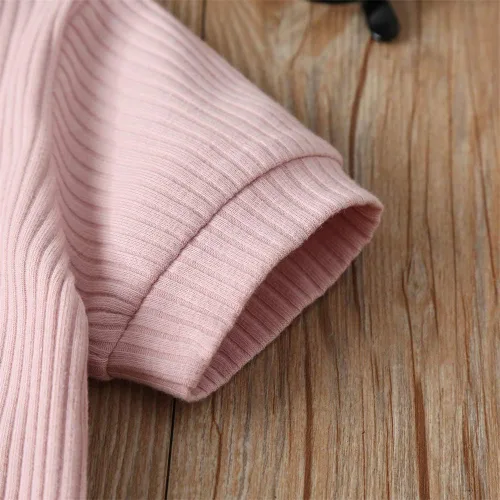 Miniatura 51 de Mameluco unisex de manga corta para bebé recién nacido, con botones, de una pieza, ropa de color sólido