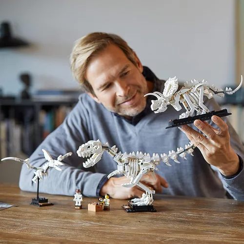 Miniatura 3 de LEGO Ideas 21320 - Kit de construcción de fósiles de dinosaurios (910 piezas)