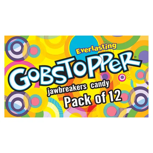 Miniatura 9 de Dulces duradero de Gobstopper, caja de vídeo, 5 onzas (paquete de 12)