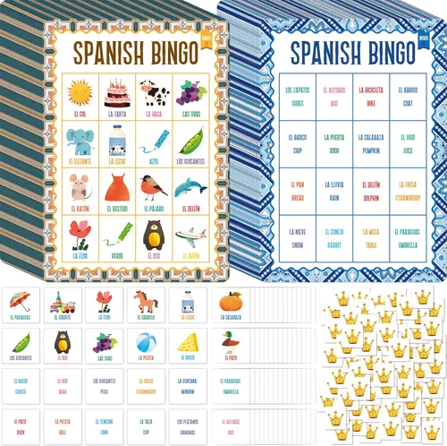 Miniatura 10 de SpriteGru Juego de bingo de cumpleaños, 25 tarjetas de tablero de bingo, juego de fiesta de cumpleaños para 25 jugadores para niños o adultos