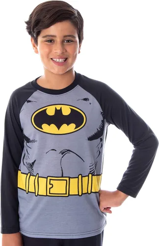 Miniatura 2 de DC Comics - Conjunto de pijama para niño con capa desmontable