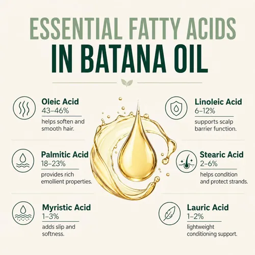 Miniatura 6 de Vitamo Aceite natural para el crecimiento del cabello Batana 100% orgánico, puro Elaeis Oleifera, prensado en frío para máxima potencia, tratamiento