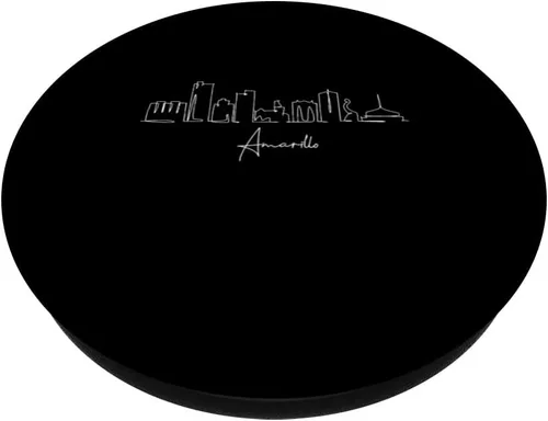 Miniatura 2 de amarillo texas city skyline PopSockets Swappable PopGrip