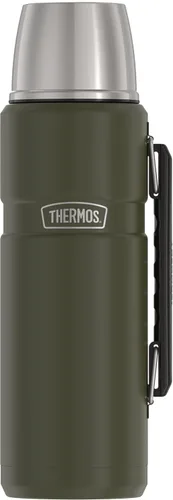 Miniatura 9 de Botella inoxidable para bebidas de 68 onzas líquidas, modelo King, de la marca Thermos, Acero inoxidable