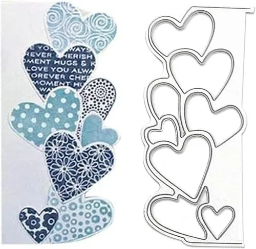Miniatura 4 de Troqueles de álbum de recortes para hacer tarjetas, troqueles de corte de metal de Navidad, plantilla de perforación para manualidades de papel