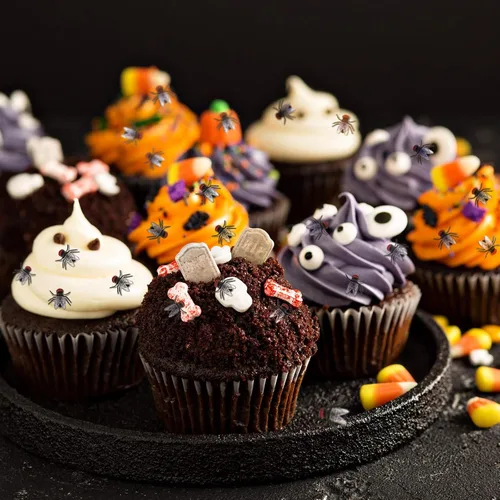 Miniatura 6 de Skylety 120 piezas de moscas falsas mini moscas de plástico realistas broma insectos simulados pequeños insectos falsos para Halloween, broma