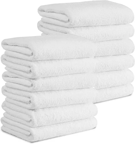 Miniatura 13 de Toallas turcas clásicas prémium juego de toallas suaves – Incluye toallas de baño de gran tamaño, toallas de baño, toallas de mano, toallas de baño