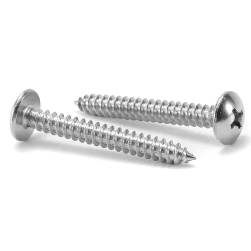 Tornillo para madera #14 x 1-1/2" 100 piezas cabeza de brida Phillips 18-8 (304) acero inoxidable tornillos autorroscantes rápidos por SG TZH