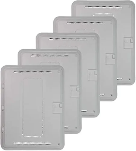Miniatura 8 de On-Q Legrand ENP20805-NA - Gabinete multimedia de 20 pulgadas, gabinete de plástico para caja de medios, solo gabinete, blanco, paquete de 5