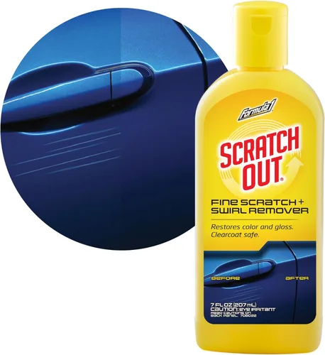 Formula 1 Scratch Out Líquido - Removedor de arañazos para coche y compuesto de pulido para arañazos ligeros, pintura turbia y marcas de remolino (7