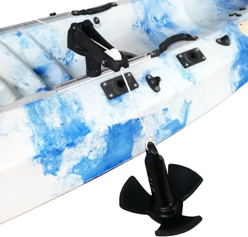 Brocraft Sistema de bloqueo de anclaje para kayak/canoa Montaje en riel