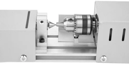 Miniatura 6 de Mini torno de madera máquina de torno de bricolaje mecanizado para mesa de carpintería de madera, herramienta de bricolaje, torno de molienda