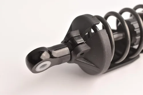 Miniatura 3 de Aluminio 7075 Shock End Hardware para LOSI 1:4 Promoto MX Motocicleta Dirt Bike RTR FXR LOS06000 LOS06002 Actualizaciones - Negro