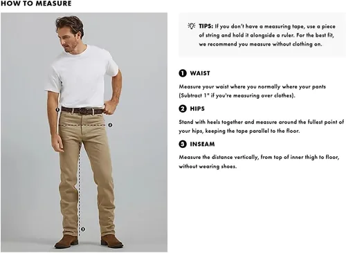 Miniatura 7 de Wrangler Authentics - Pantalones de mezclilla clásicos de 5 bolsillos, ajuste regular, para hombre de algodón