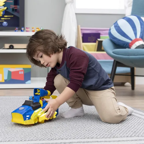 Miniatura 7 de Paw Patrol, Camión X-Treme transformador 2 en 1 de Rubble con juguete excavador, grúa, luces y sonidos, figuras de acción, juguetes para niños a