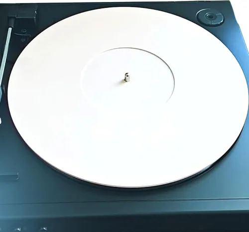 Miniatura 8 de Tapete acrílico para tocadiscos – Tapete acrílico para reproductores de discos de vinilo LP – Mejora la calidad de sonido y proporciona graves más