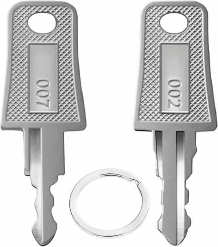 Miniatura 5 de 2 llaves de equipaje maestras 007 002 universal equipaje maleta para olvidado código de contraseña combinaciones de cerraduras de equipaje
