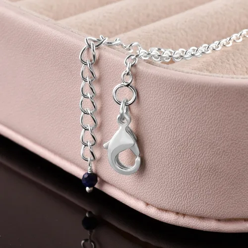 Miniatura 102 de YANARA Pulsera de tobillo para mujer, piedra de nacimiento natural, cuentas de piedras preciosas, tobillera delicada hecha a mano de 9 pulgadas +