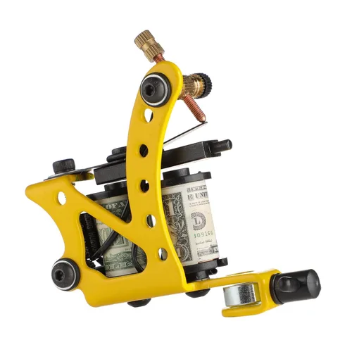 Miniatura 4 de Solong Kit Completo de Tatuaje 4 Pistolas de Máquina Pro 54 Tintas Fuente de Alimentación Pedal de Pie Agujas Agarres Puntas Estuche de Transporte