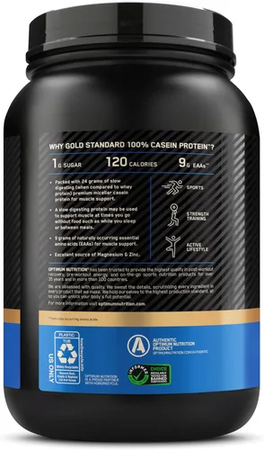 Miniatura 12 de Proteína caseína 100% de Optimum Nutrition, 1054574, 1, 1