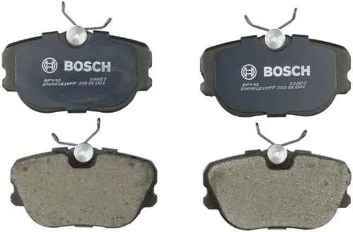 BOSCH BP493 QuietCast Premium Juego de pastillas de freno de disco semimetálicas - Compatible con BMW 318i, 318is, 325es, 325i, 325iX - DELANTERO;