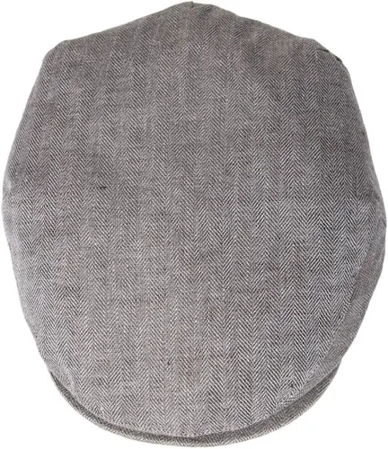 Miniatura 5 de Sombrero de verano transpirable para hombre de lino con hiedra plana