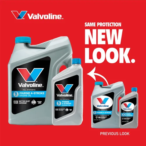 Miniatura 3 de Valvoline Aceite de motor sintético completo marino de 4 tiempos, 1 galón