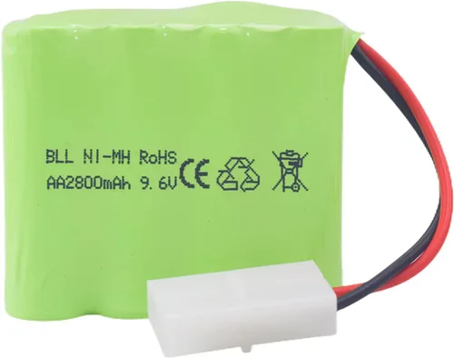 Miniatura 9 de AA 9.6V 2800mah RC Battery Pack con Tamiya plug con cable de carga USB para tanques de juguete Departamento de Ingeniería de cama plana