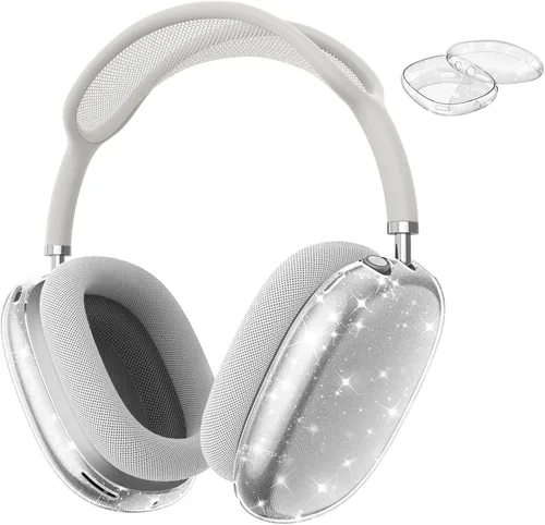 Miniatura 14 de FINTIE Funda para AirPods Max, Funda protectora de TPU suave transparente antiarañazos, Protector de accesorios de silicona transparente