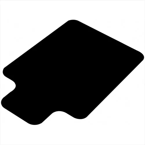 Miniatura 4 de Tapete para silla de oficina para silla de escritorio, para suelo de madera dura, 36 x 48 pulgadas, tapete multiusos para silla para el hogar
