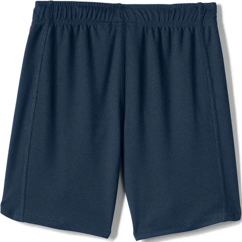 Miniatura 3 de Lands' End Pantalones cortos de malla para uniforme escolar para niñas