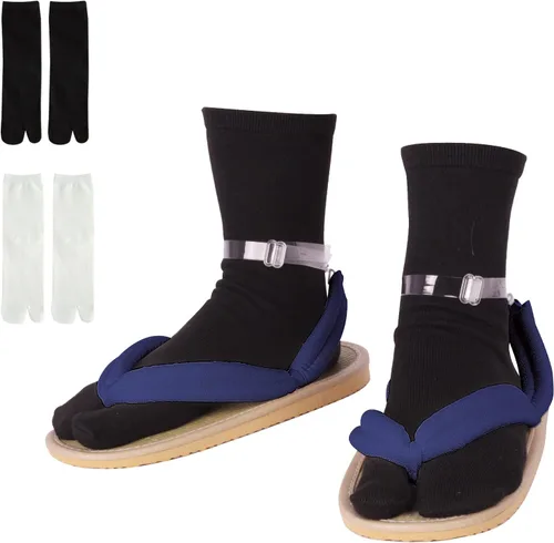 Miniatura 13 de Zapatos de zuecos unisex de anime para cosplay, accesorio de cosplay japonés Oshitari