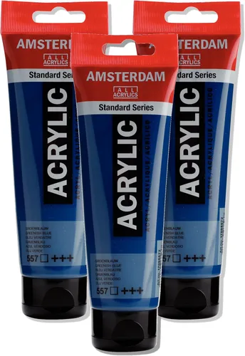 Miniatura 109 de Amsterdam Serie Estándar Tubo de Pintura Acrílica 120ml Azo Naranja 276 (17092762)