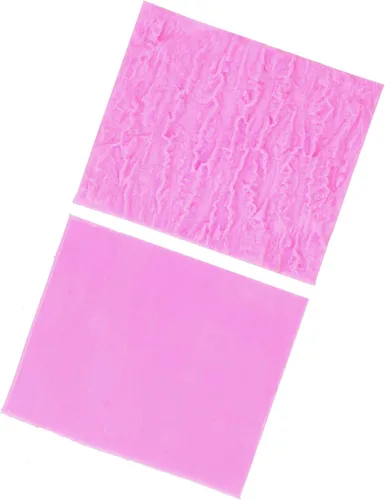 Miniatura 8 de Textura de corteza de árbol de silicona para pastel de fondant, tapete grande con textura de corteza de fondant, pastel de chocolate de silicona