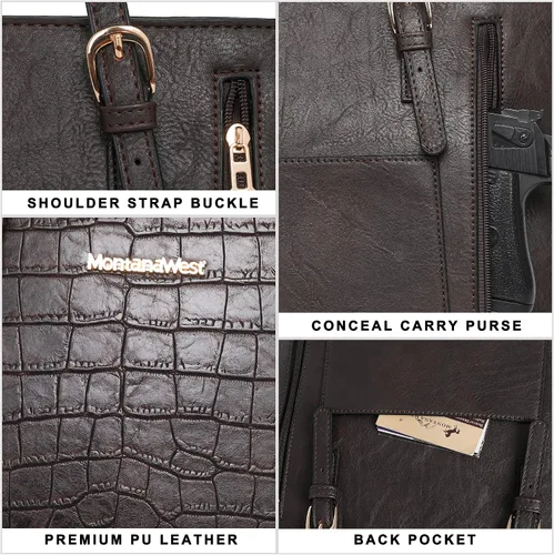 Miniatura 4 de Juego de bolsos para mujer, bolso de mano para mujer, bolso de hombro grande y mediano, bolso de hombro, bolso de 2 piezas