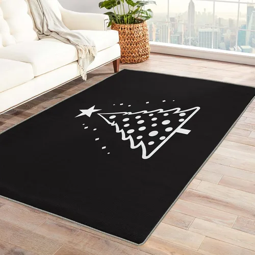 Miniatura 50 de Alfombra de oso de 2 x 3 pies, alfombra de Navidad para entrada, sala de estar, dormitorio, alfombra de animales salvajes, decoración de habitación