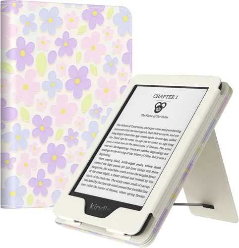 Miniatura 33 de MoKo Funda para Kindle de 6 pulgadas (11ª generación, versión 2024/2022)/(10ª/8ª generación, 2019/2016), carcasa de poliuretano ultraligera