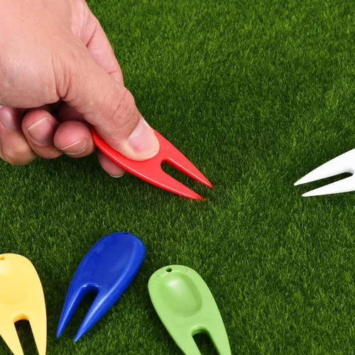 Miniatura 5 de PATIKIL Herramienta de golf Divot, herramienta de reparación de golf marcador de bola para golfista Negro