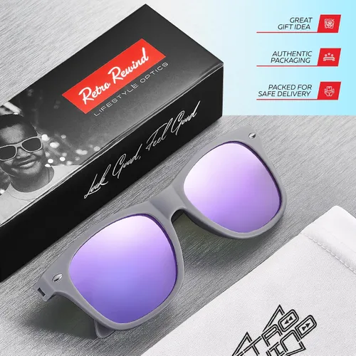 Miniatura 74 de Retro Rewind Lentes de sol para niños y niñas de 3 a 12 años, inastillables, UV400, lentes de sol para niños pequeños