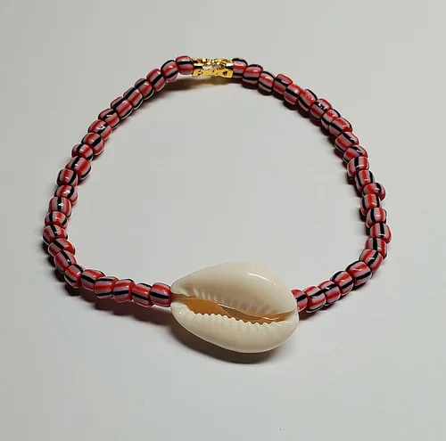 Miniatura 40 de 3 pcs Ilde Cowrie seashell Evil Eye Hamsa Hand Orisha Santeria Pulseras Bracelet Set