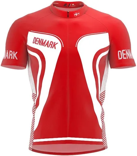 Miniatura 2 de Denmark - Maillot de ciclismo de manga corta con cremallera completa para hombre