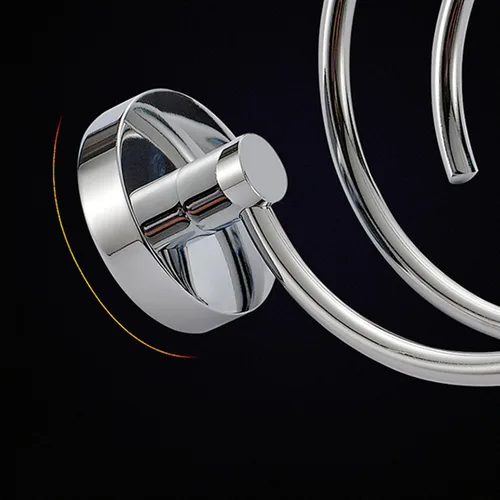 Miniatura 2 de Soporte para secador de pelo acero inoxidable cromado (plata)