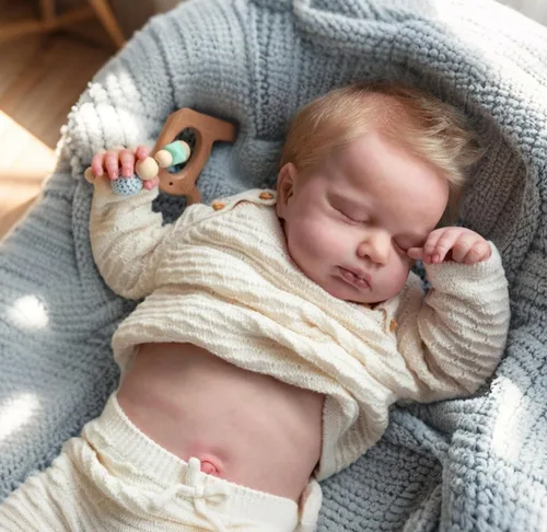 Miniatura 8 de iCradle - Muñecas Reborn de bebé de silicona, niño con ropa, de 20 pulgadas (50.8 cm), muñeca recién nacida realista que parece real, con venas