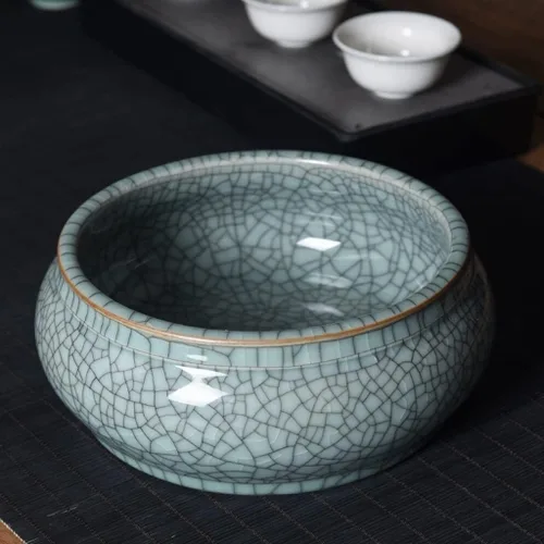 Miniatura 7 de BONAD Incense Holder Celadon Incense Burner Ceramic Large Incense Burner Household Plate Incense Sandalwood Tower Incense Living Room Incense Cone