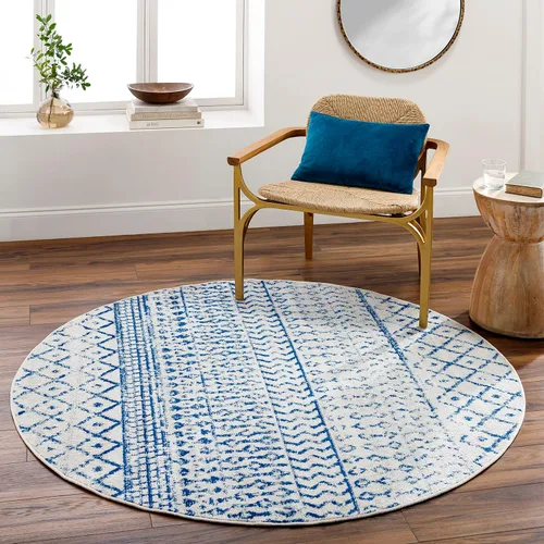 Miniatura 20 de Livabliss Alfombras de Área - Alfombra Chester Boho Marroquí Negra de 2x16 para Sala de Estar y Dormitorio - Alfombra Geométrica Blanca y Gris
