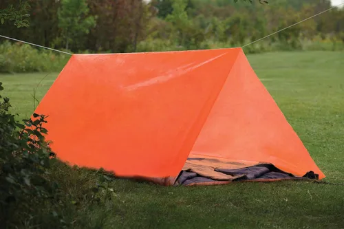 Miniatura 2 de Coghlan's Lightweight Emergency Tube Tent - Portable Waterproof Shelter for Camping, Hiking, Survival, and Outdoor Adventures - Fire Retardant