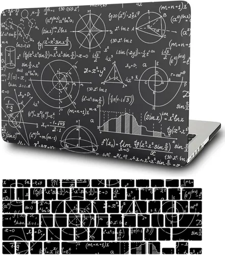 Miniatura 10 de Funda para MacBook Pro 14 2023 M2 A2779 A2442 M1 Pro/Max, Carcasa Protectora de Plástico Duro para Laptop y Cubierta para Teclado, Tablero de Damas